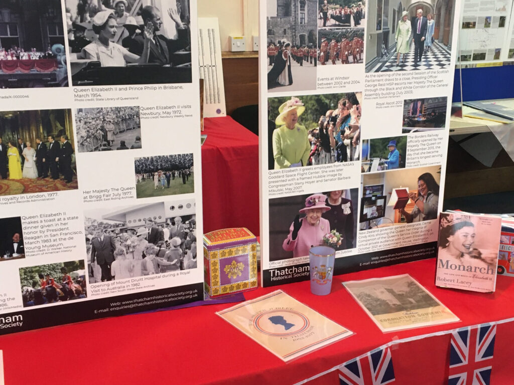 Some of the exhibition materials shown.